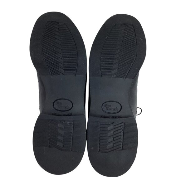 Allen Edmonds Stockbridge Leather Split Toe Mens 12AA Derby Dress Shoes Black - Picture 8 of 13